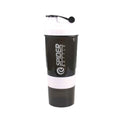 Triple-Layer Fitness Shaker Bottle
